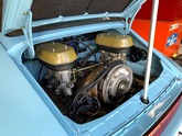 K&N Luftfilterabdeckungen montiert auf einem Porsche 911 Motor