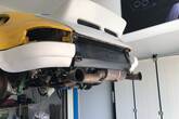 Heckstange im Singer Look, montiert an einem Porsche 964.