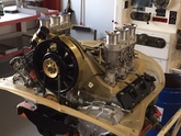 Engine shroud for Porsche 914 made from fibreglass