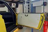 Door panels for Porsche 914 - made from fiberglass.