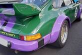 934 Almeras Group 4 fender flares mountet on a Porsche 911 SC.