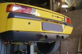 Heckschürze (lang) für Porsche 914-6 mit individuellen Doppelendrohr Auspuffausschnitt - GFK
