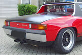 Heckschürze (lang) für Porsche 914-6 mit individuellen Auspuffausschnitt - GFK
