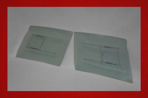 Lightweight door windows with sliders 914 5 mm blue tinted