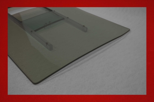 Lightweight door windows with sliders 914 5 mm blue tinted