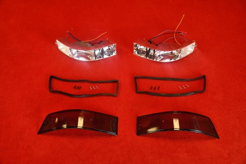 Tail light set 911 69-89 (smoke / black) - pair