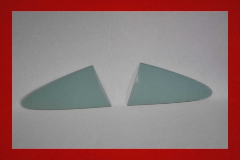 Kunststoff Seitenscheiben für Austellfenster 911 in blau getönt