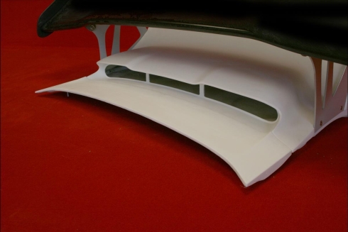 Rear Spoiler for 997 GT3 RS (MK2) - with fiberglass wing