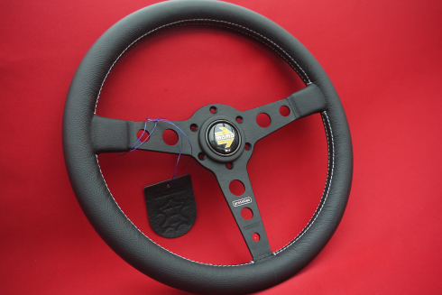 Steering Wheel MOMO Prototipo for 911 / 912 / 964 / 914-6 Ø350 mm Singer Style black MOMO original