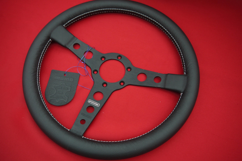 Steering Wheel MOMO Prototipo for 911 / 912 / 964 / 914-6 Ø350 mm Singer Style black MOMO original