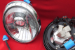 LED headlight complete set for Porsche 911/912/964 65-94 chrome - pair (plug and play)