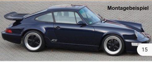 18 Zoll Felgen FX im Fuchsdesign (KEINE Fuchsfelgen) neues Design (964, 944, 997)