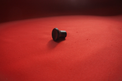 Tankzugknopf 911 / 964 / 993 Aluminium schwarz eloxiert