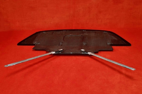Heckdiffusor / Diffusor hinten mit Finnen 997 GT3 Cup R