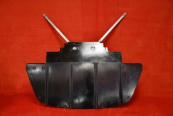 Rear diffusor with fins for 997 GT3 Cup R