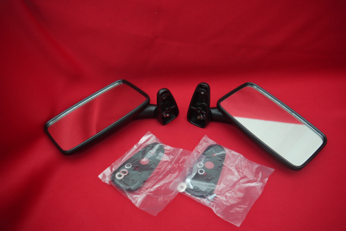 Spiegel (Satz r/l) für 911 2,7 RS Baujahr 72-73 schwarz