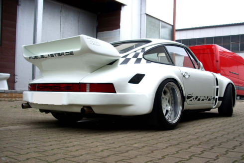 Heckstange 3,0 RSR ohne Auspuffausschnitt und mit Öffnungen