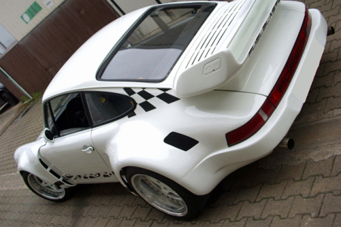 Heckstange 3,0 RSR ohne Auspuffausschnitt und mit Öffnungen