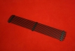 Aluminium grille for Singer look rear spoiler - black powder coated