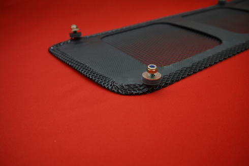 engine grille for duck tail - lightweight black Magnus Walker Style