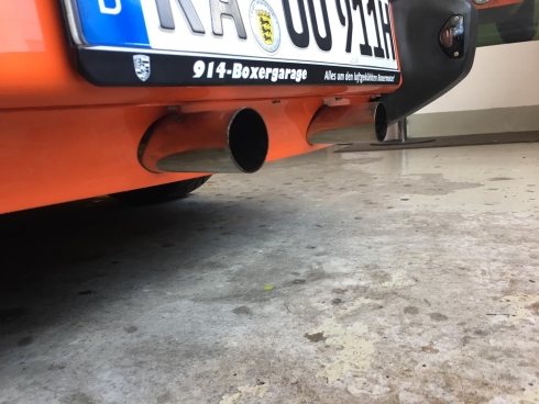 Rear valance 911 SC / Carrera - no exhaust cut out
