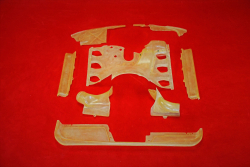 Engine shroud set (K-Jetronic) for 911 3,2 Carrera...