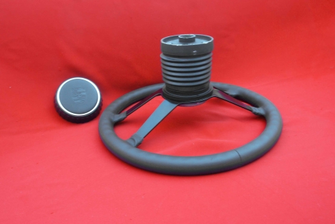 Singer Style steering wheel for 911 (1974-1989) Ø380 mm R / RSR / ST / GT - Momo hub long L0231 [105 mm]