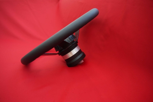 Singer Style Lenkrad für 964 (1989-1993 ohne Airbag) Ø380 mm R / RSR / ST / GT - Nabe FP kurz + Verlängerung [59 mm]