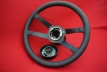 Singer Style steering wheel for 964 / 993 (1989-1993 without airbag) Ø380 mm R / RSR / ST / GT - hub FP short + spacer [59 mm]