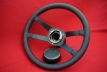 Singer Style steering wheel for 964 / 993 (1989-1993 without airbag) Ø380 mm R / RSR / ST / GT - hub FP short + spacer [59 mm]