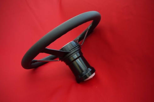 Singer Style Lenkrad für 964 (1989-1993 ohne Airbag) Ø380 mm R / RSR / ST / GT - Nabe FP lang [102 mm]