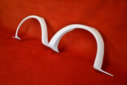 Rear fender flares for 924 GTR