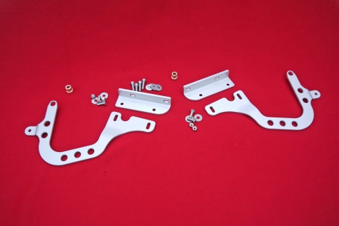 Hinges for rear engine lid 964 / 993 backdate - adjustable for 964 / 993 series engine lid