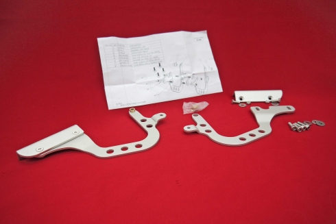Hinges for rear engine lid 964 / 993 backdate - adjustable for 964 / 993 series engine lid