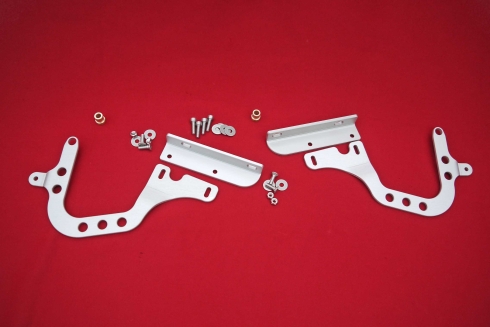 Haubenscharniere Motorhaube 964 / 965  "Singer Style" - einstellbar für 911 Motorhauben vor 1990, nur auf 964 / 965 (NICHT 993)