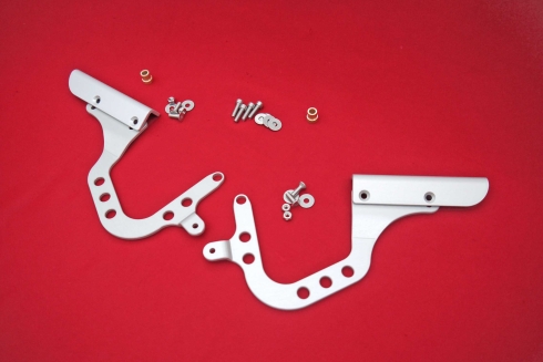 Haubenscharniere Motorhaube 964 / 965  "Singer Style" - einstellbar für 911 Motorhauben vor 1990, nur auf 964 / 965 (NICHT 993)