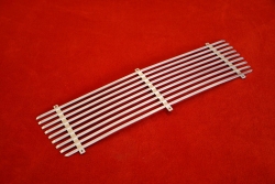 Aluminium grille for Singer look rear spoiler 964 raw...